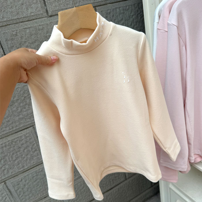 662砖贵男女童打底衫秋冬柔软弹力上衣120-170cm