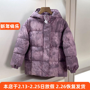 600女童棉衣秋冬厚款防风衣户外连帽上衣外套120-160cm