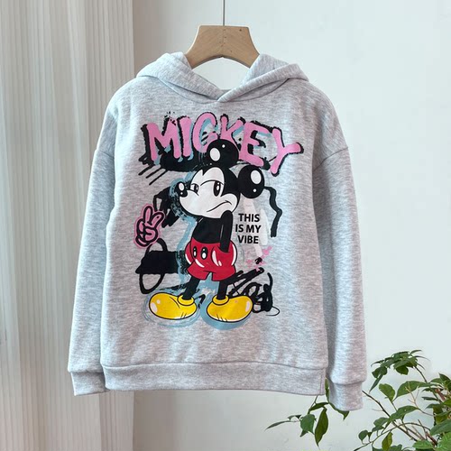 631外贸男女童长袖卫衣春秋加绒上衣