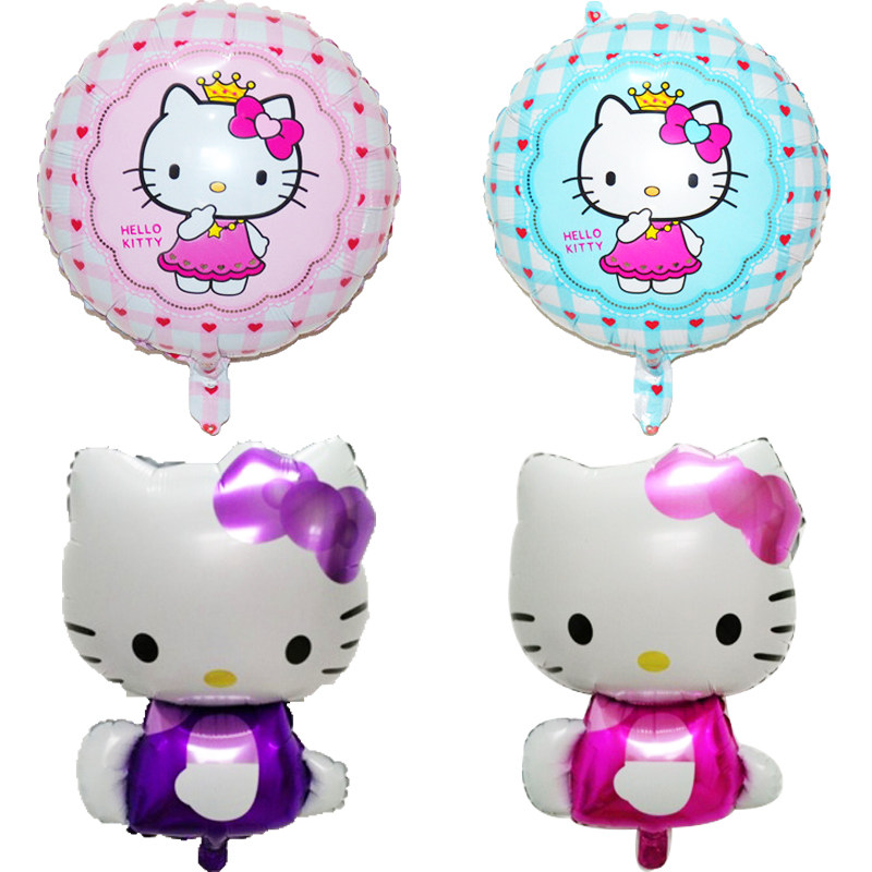 气球新款 猫系列 婚庆生日派对婚礼布置铝膜气球