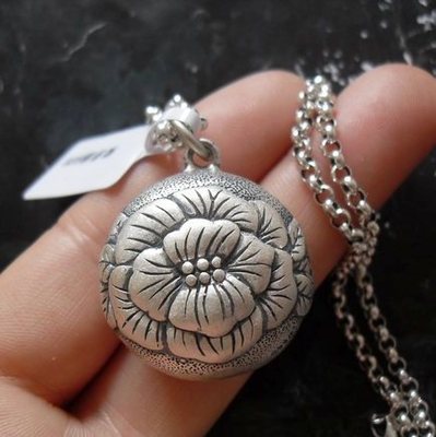 曼哈顿泰银原创设计风吊坠