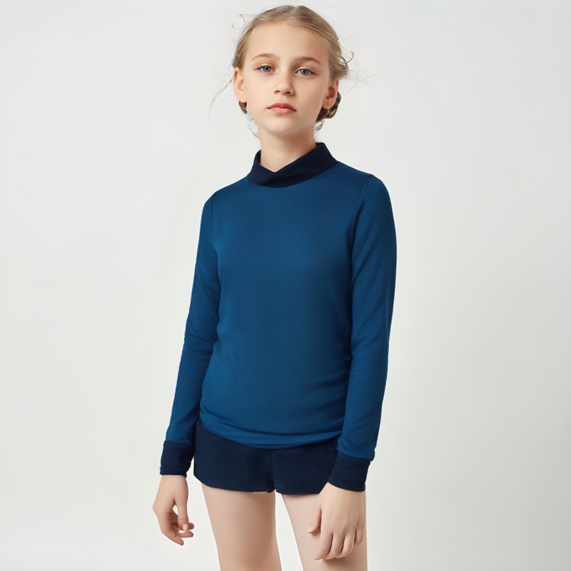 超薄训练服icediva透气羊毛长袖