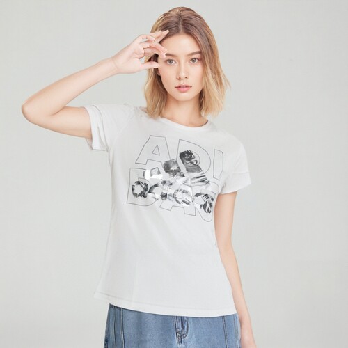 AD女子短袖健身T恤瑜伽服短T