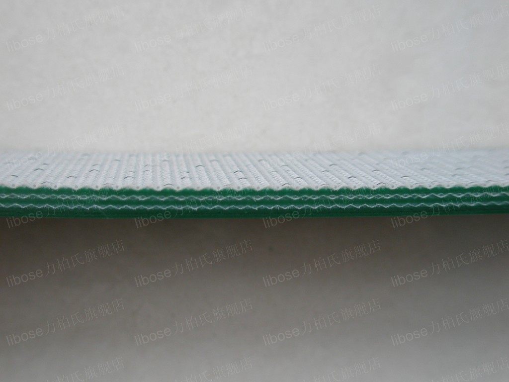 厂家直销 4MM 绿 色 pvc 输送带 工业皮带 传送带 按需定做