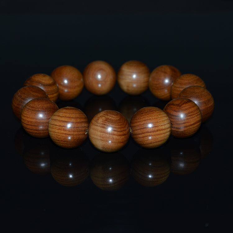 印度老山檀香手串1.8cm18mm 虎纹珍品全网独一全网 无二名贵珍品