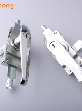 MS310天地连杆锁 电气柜门控制柜把手锁 铁皮通讯箱柜锁防锈门锁