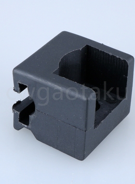 RG001-1 黑色方形固定件  LG006锁杆固定件 配电柜门用配件