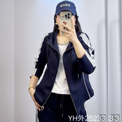 香港芸卉25233秋加大码短外套女
