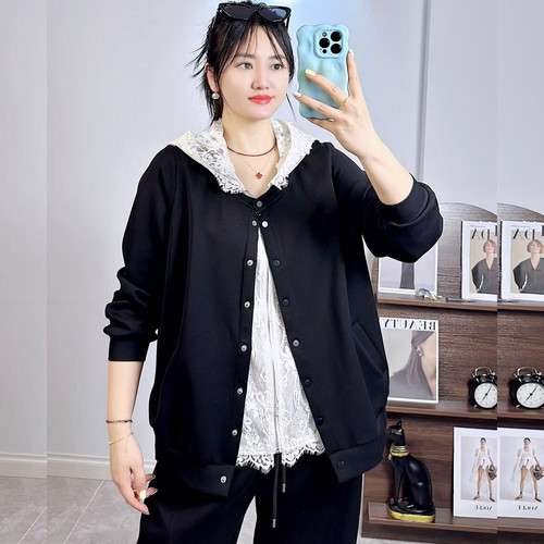 香港芸卉25742春加大码外套女胖m