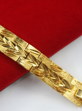 逼真风手表链饰品假黄金