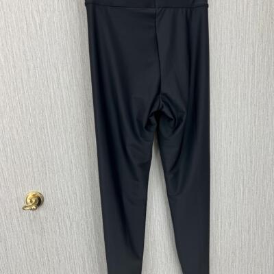 正品光面女士外穿双层色拉姆中腰修身保暖裤打底裤20110146