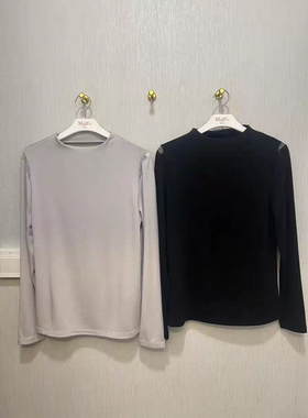 正品女士小高领中厚含羊绒长袖保暖上衣20210623