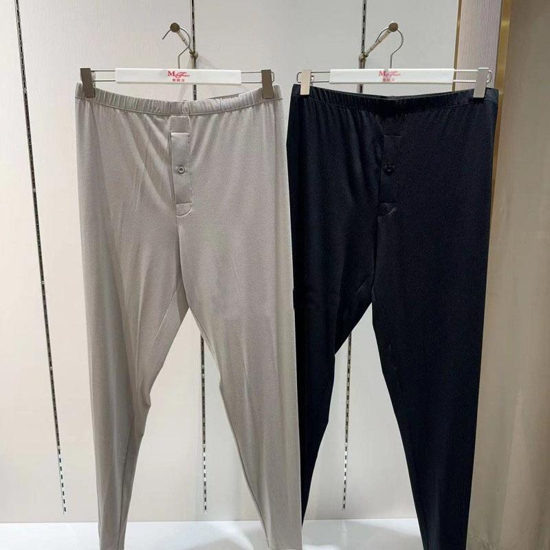 曼家秋冬男士中腰二条装打底秋裤薄款保暖秋裤20221212二条装
