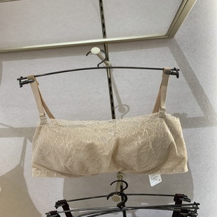 正品伊维斯新款性感蕾丝无钢圈抹胸调整聚拢文胸10811131