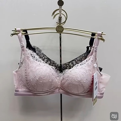 正品春夏新款性感蕾丝小胸穿无钢圈微调整聚拢文胸20812352