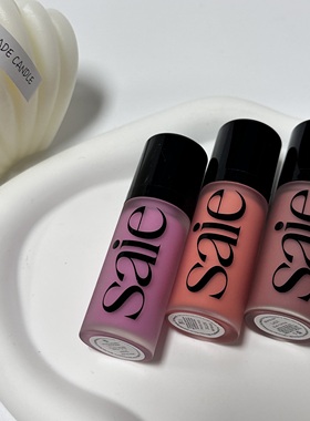 海淘好物！jaden张思捷推荐 Saie光泽液体腮红水光腮红chilly