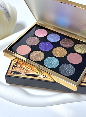 海淘好物！Pat Mcgrath 15 Eyeshadow Palette圣诞限定眼影盘