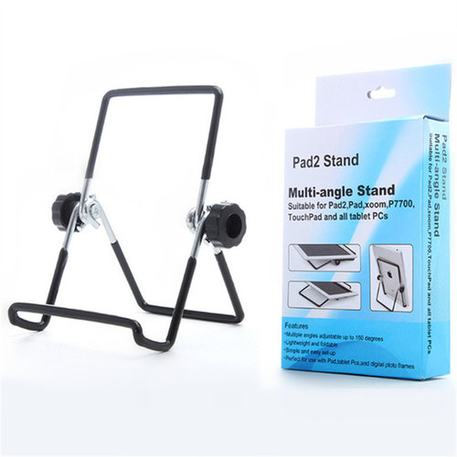 铁线桌面折叠式手机支架便携懒人平板电脑iPad通用支架小礼品定制