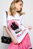 quality goods PINKO For high lady Easy fashion printing pattern leisure time Short sleeved Socket T-shirt 3U10J9Y2TM