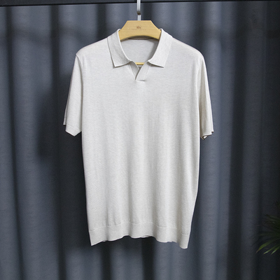 男士针织衫100%天丝年轻商务风