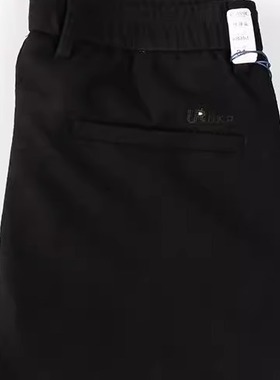 艾尔一诺秋冬季休闲裤弹力免烫时尚运动裤腰围舒适松紧腰男91535