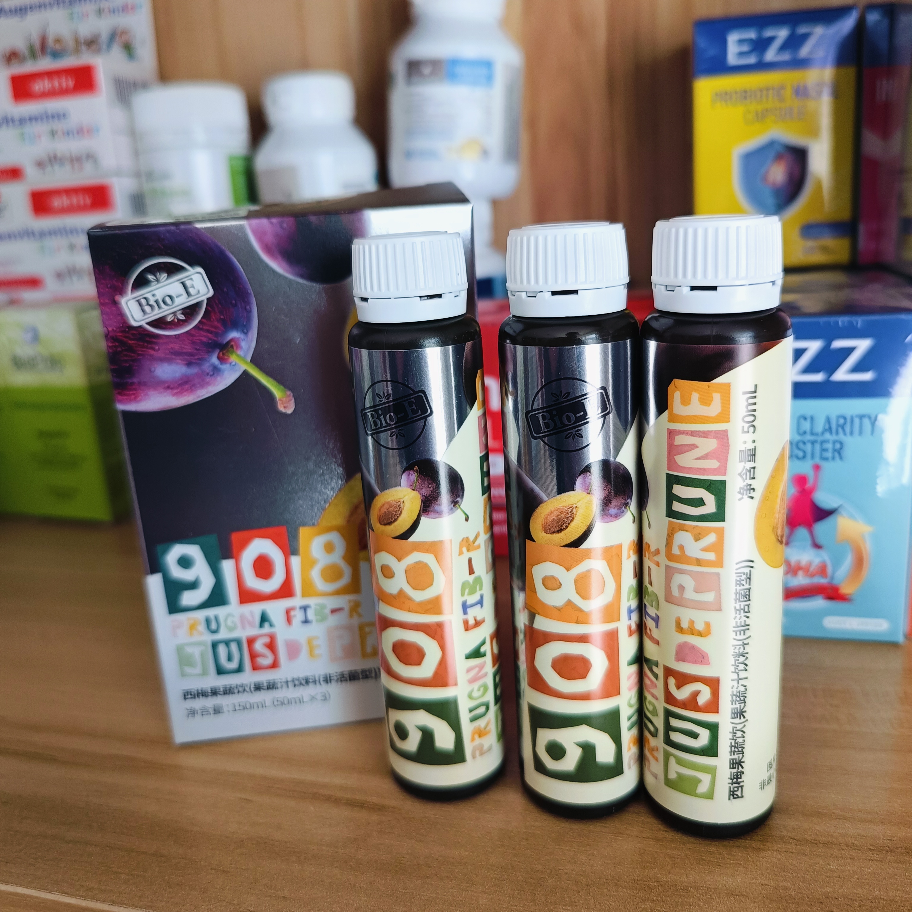 bioe908西梅汁酵素饮纤维益生元植物果蔬嗨吃孝素液