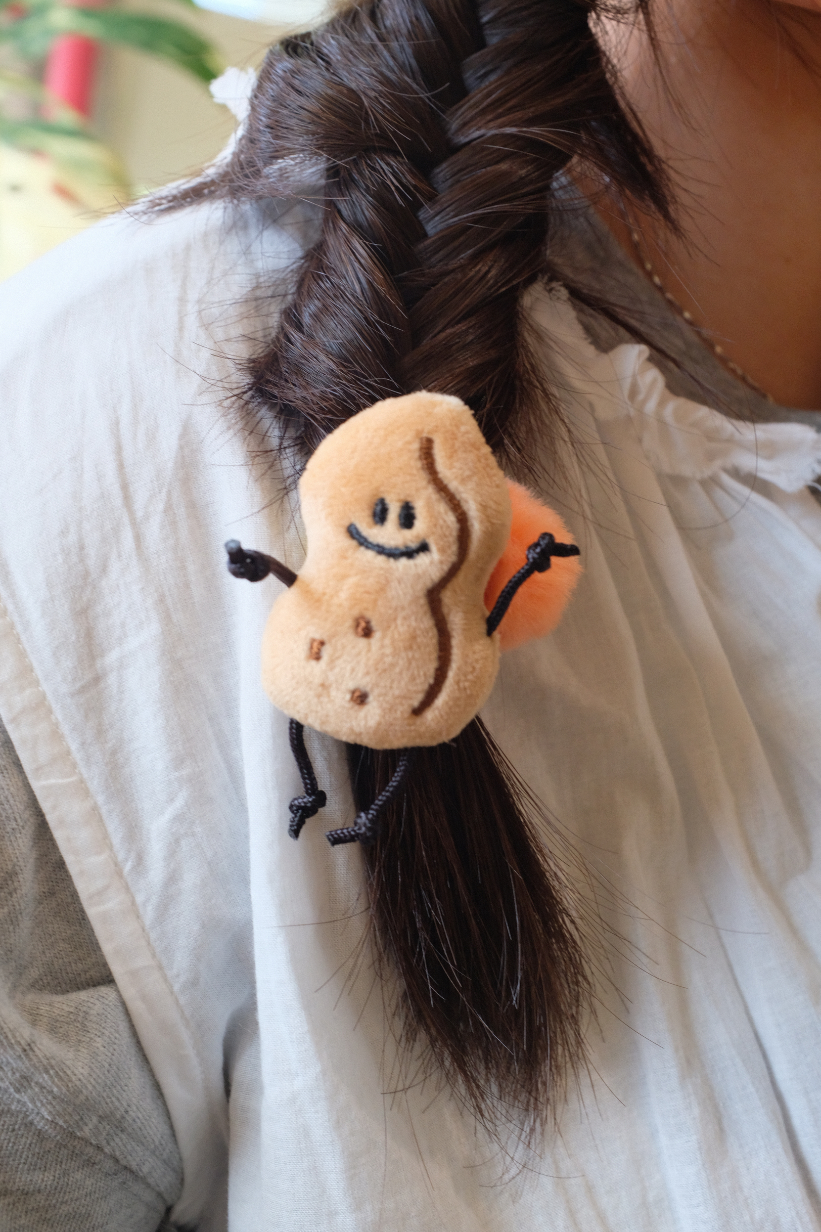 好事花生｜原创毛绒发绳发圈头绳饰皮筋可爱礼物少女爬梯商店合作