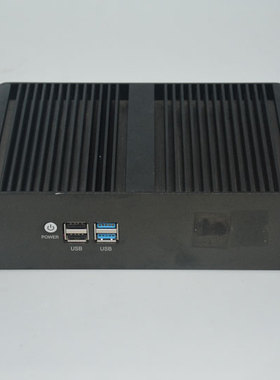 j1900工控主机 迷你电脑i小主机软路由下载机双网双HDMI上3.5硬盘