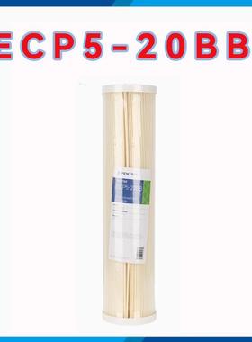 PENTAIR滨特尔20寸大胖进口ECP5-20BB折纸纤维素聚酯滤芯 PENTEK