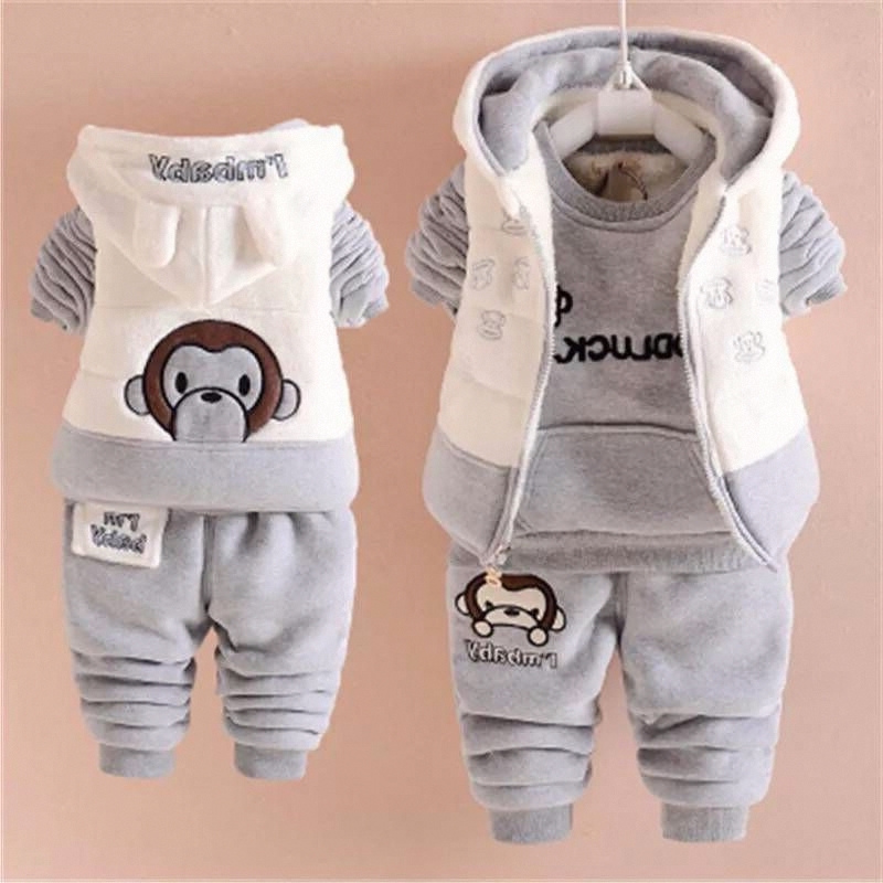 女宝宝0—1岁半男婴儿3秋冬装4加绒衣服5小孩7冬季8套装6-12个月9