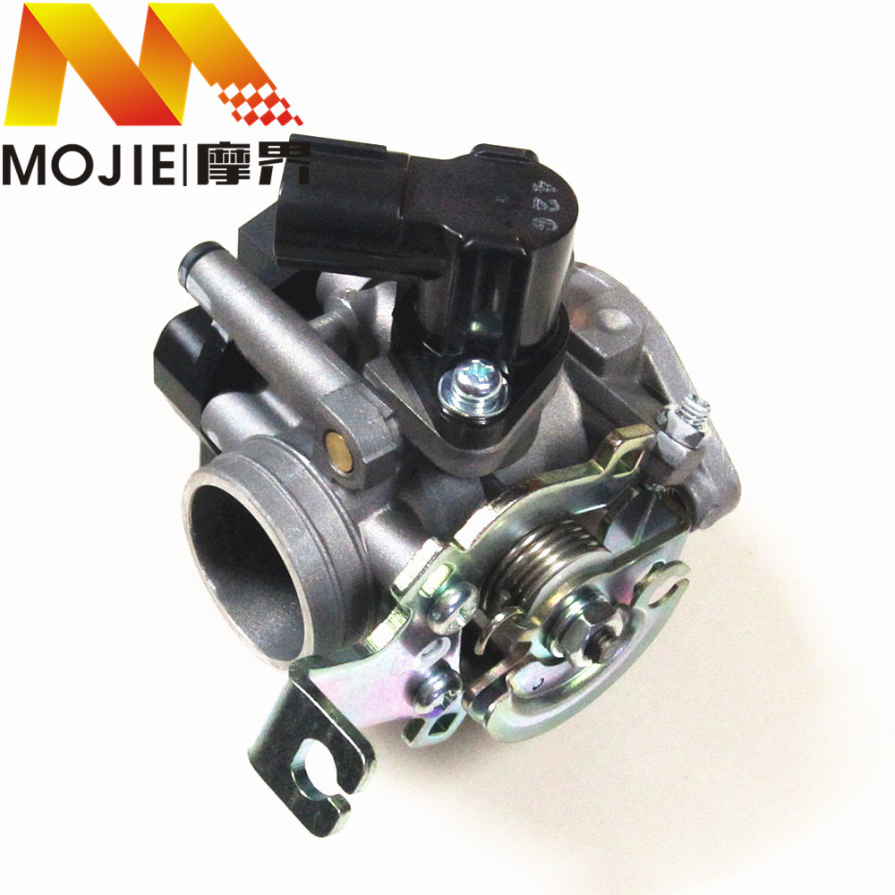 适用铃木新海王星UA125T电喷节气门化油器总成节气门喷油管