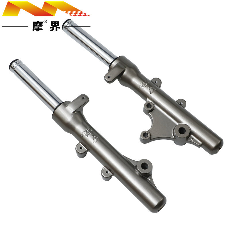 适用豪爵VR125/150 HJ125T-19/150T-19A原装前减震器 前避震 前叉