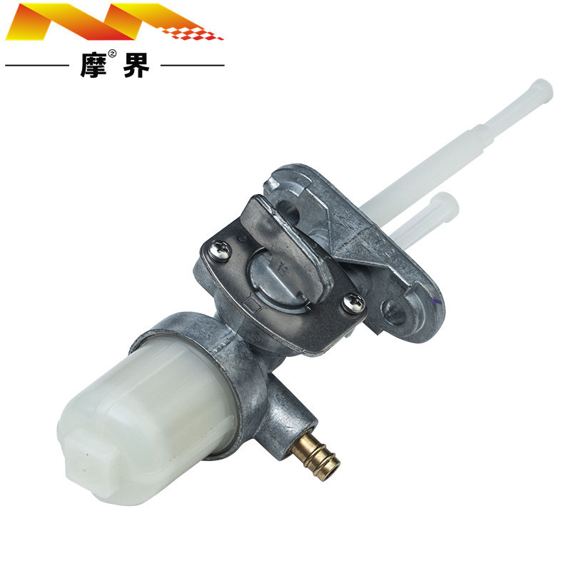 适用豪爵钻豹 锐爽EN125太子GN125-2D/2F原装油箱开关汽油滤芯