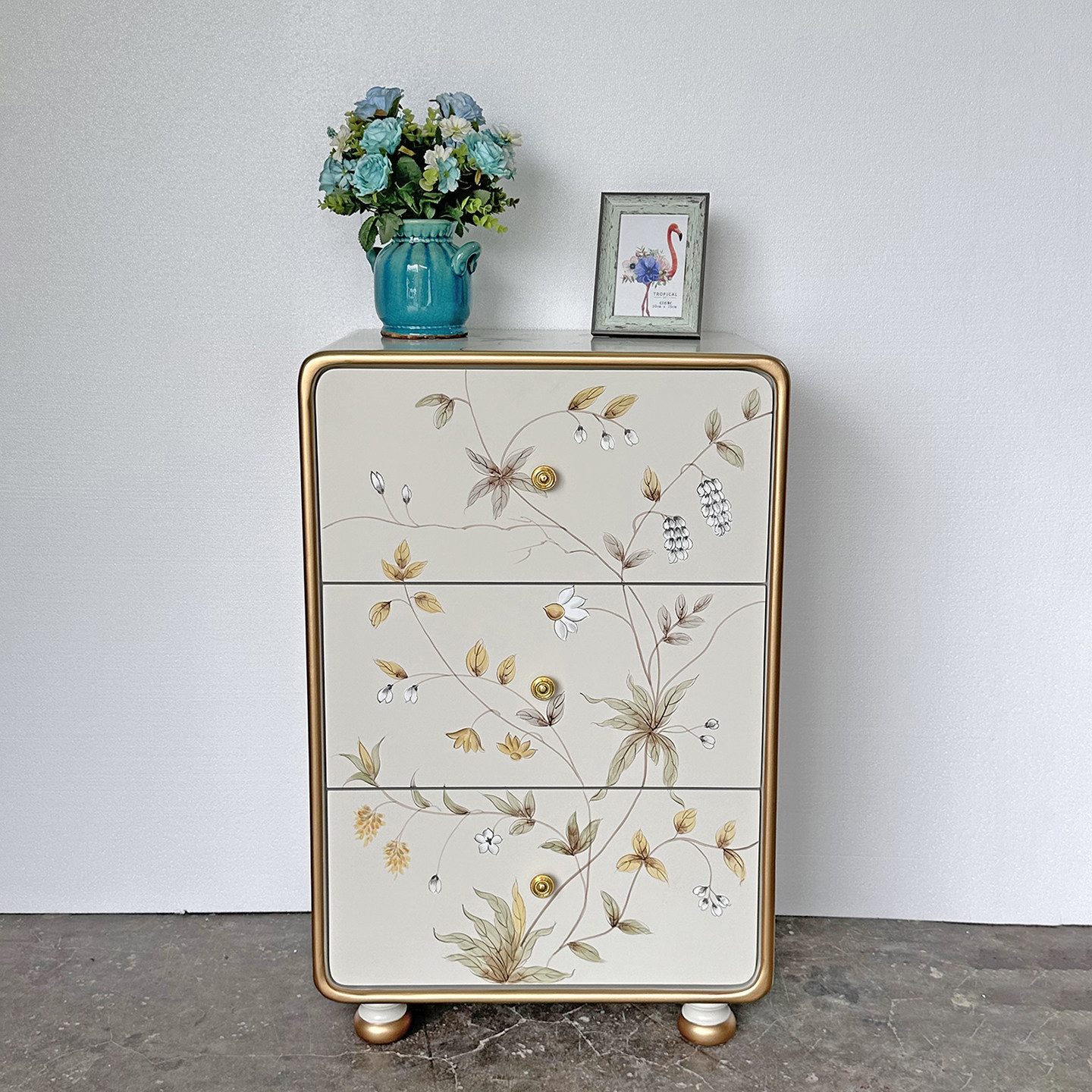 法式三斗柜客厅门厅小玄关柜轻奢描金床头柜收纳柜美式抽屉柜0630,住宅家具,斗柜,淘宝优惠券,粉丝福利购,淘宝优惠卷
