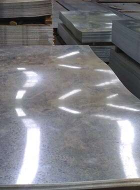 镀锌白铁皮切割零卖加工小块板切割1*1米*2米小板镀锌板折边小块