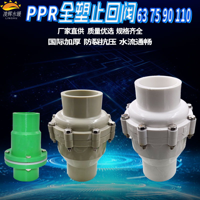 PPR全塑止回阀637590110