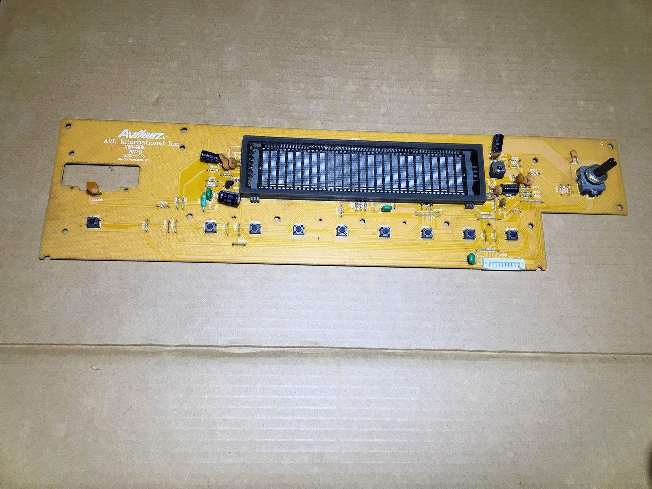 拆机爱浪v60功放按键板显示板如图发货