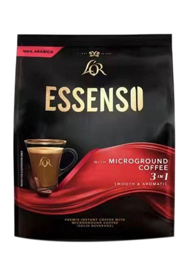 马来西亚进口super超级牌微磨原味香浓三合一速溶咖啡20小条500g