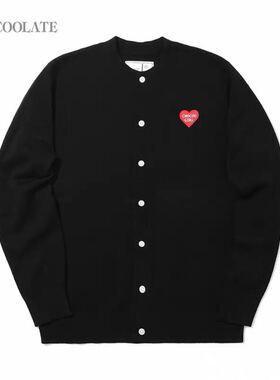 CHOCOOLATE女装针织开衫2025春季新品潮流徽章毛衣休闲外套4581
