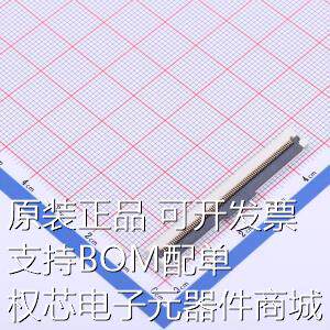 THD0527A-80CL-GF FFC/FPC连接器 间距:0.5mm P数:80P 翻盖式 下