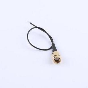 RG1.13 B140 RG1.13黑色线 SMAJ 221 SMA公头公针转剥线2