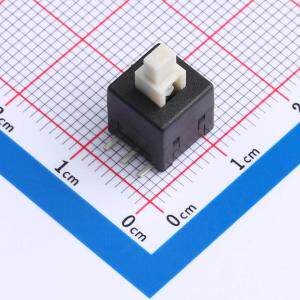 PS-8555SVA-6PNN 按键开关 立贴高头无锁,脚距12.4mm,行程1.2mm,