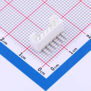 PH-W-6A 线对板/线对线连接器 系列:PH 2mm 1x6P 弯插 原装现货