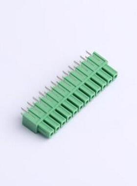 DB2EB-3.81-12P-GN 插拔式接线端子 3.81mm 绿色 插件,P=3.81mm原