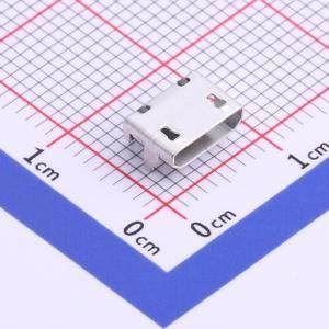 MICRO-10-G2P1-A2T2 USB连接器 Micro-B 母座 卧贴 牛角无柱无卷