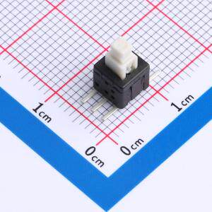 PS-5850SVA-6PLW 按键开关 5.8高头自锁,脚距11.3mm,180gf ,无方