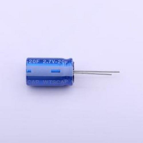 WTR2V720FZ-1626L超级电容器 20F-20%~+80% 2.7V插件,P=5.5mm