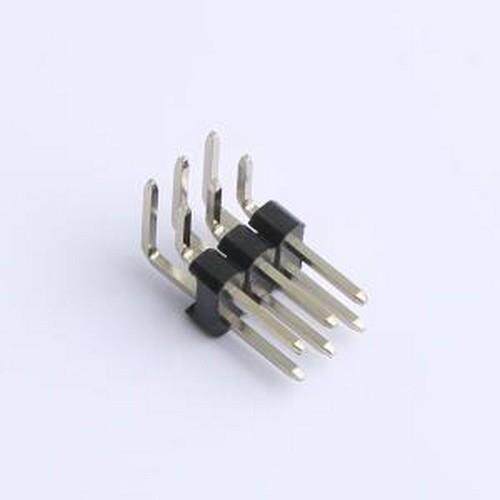 PH2.54-07-03PWS 排针 间距:2.54mm 2x3P 弯插 插件,P=2.54mm 原