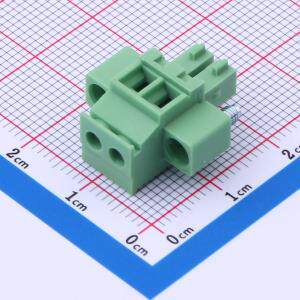 GSP002AW-3.81-02P-11-00A(H) 插拔式接线端子 GSP002AW-3.81-02P