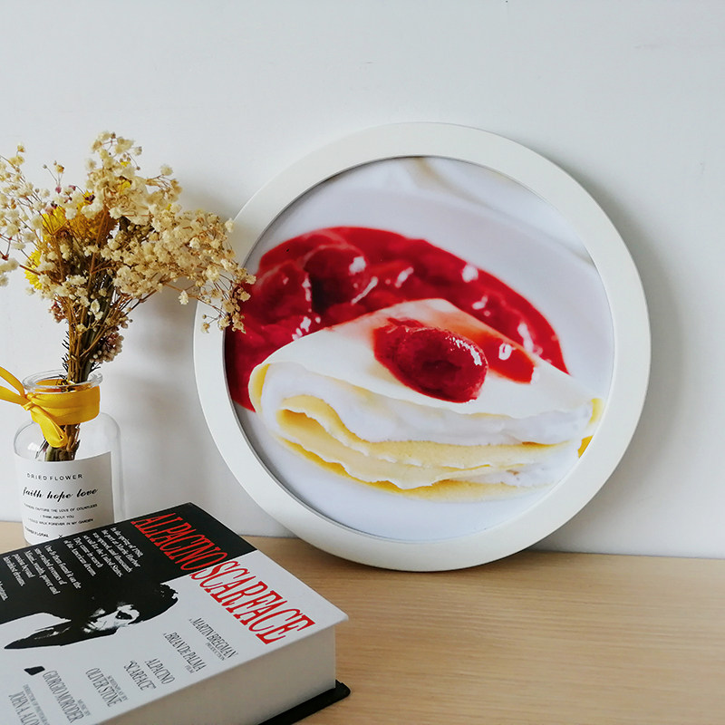 現代簡約圓形黑白相框6寸7寸8寸10寸12寸16寸20寸24寸畫框免打孔在類目 家居飾品, 相框/畫框中 - 來自Buy2taobao.com提供專業的淘寶代購服務